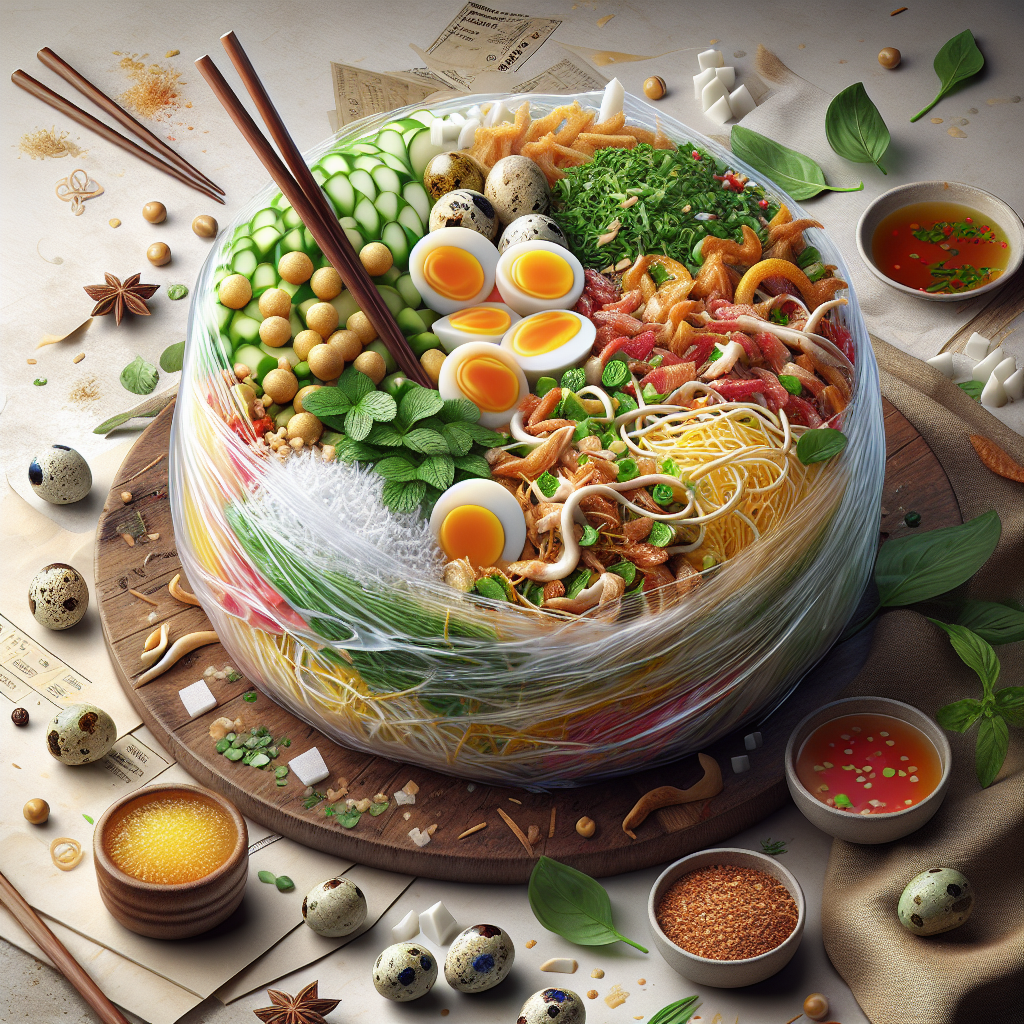Nationalgericht Vietnam: #Banh Trang Tron# (Rezept)