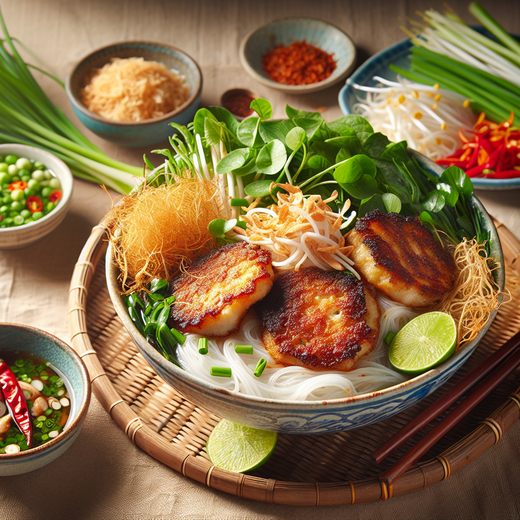 Nationalgericht Vietnam: #Bun Cha Ca# (Rezept)
