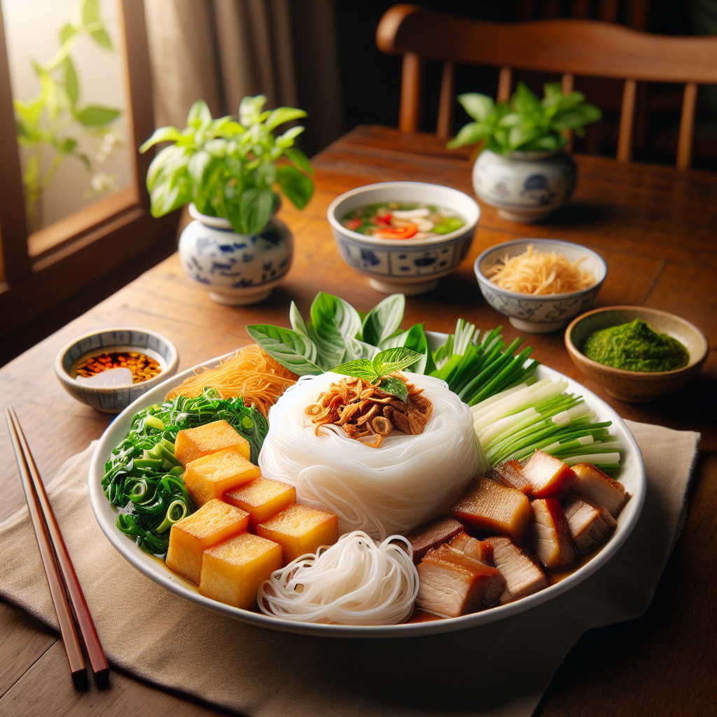 Nationalgericht Vietnam: #Bun Dau Thit Luoc# (Rezept)
