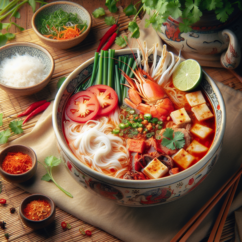 Nationalgericht Vietnam: #Bun Rieu# (Rezept)