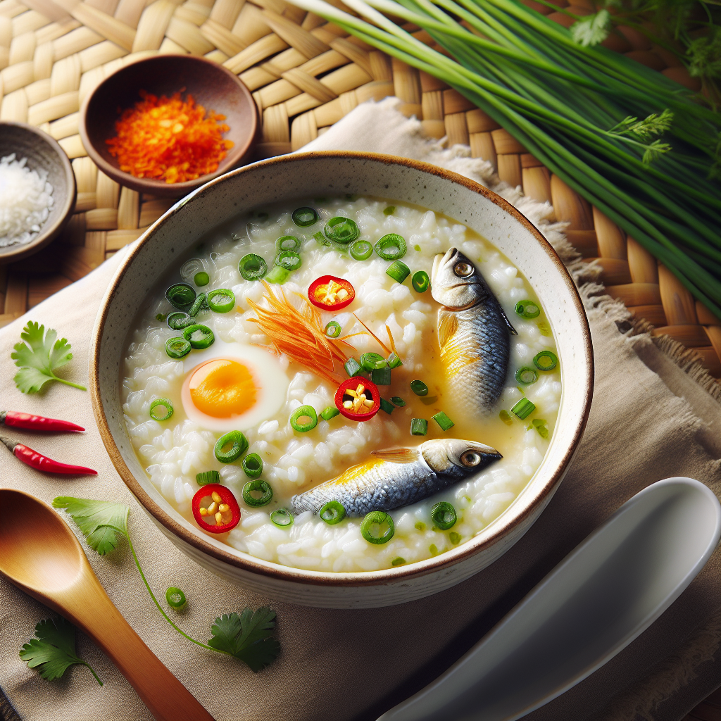 Nationalgericht Vietnam: #Chao Ca# (Rezept)