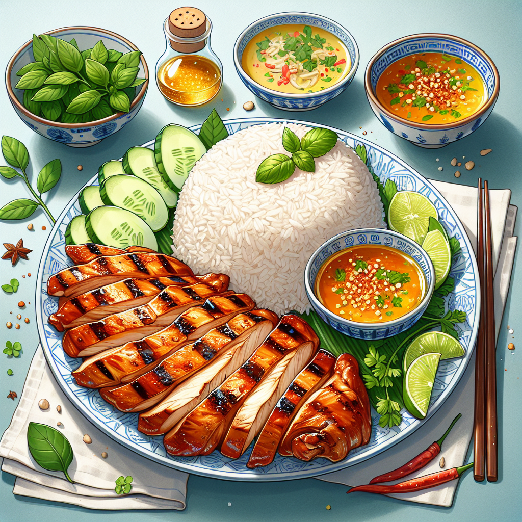 Nationalgericht Vietnam: #Com Ga Nuong# (Rezept)