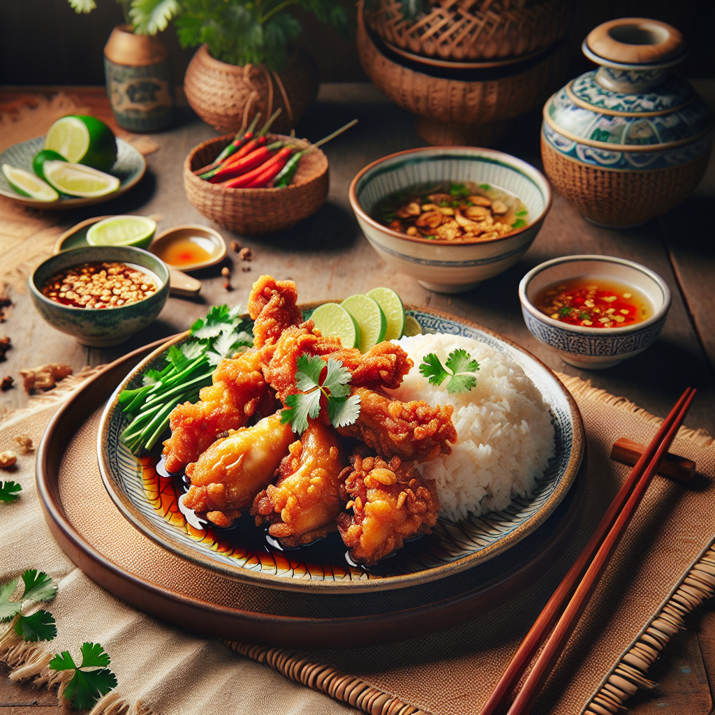 Nationalgericht Vietnam: #Ga Chien Mam# (Rezept)