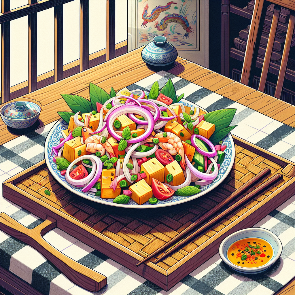 Nationalgericht Vietnam: #Goi Mit# (Rezept)