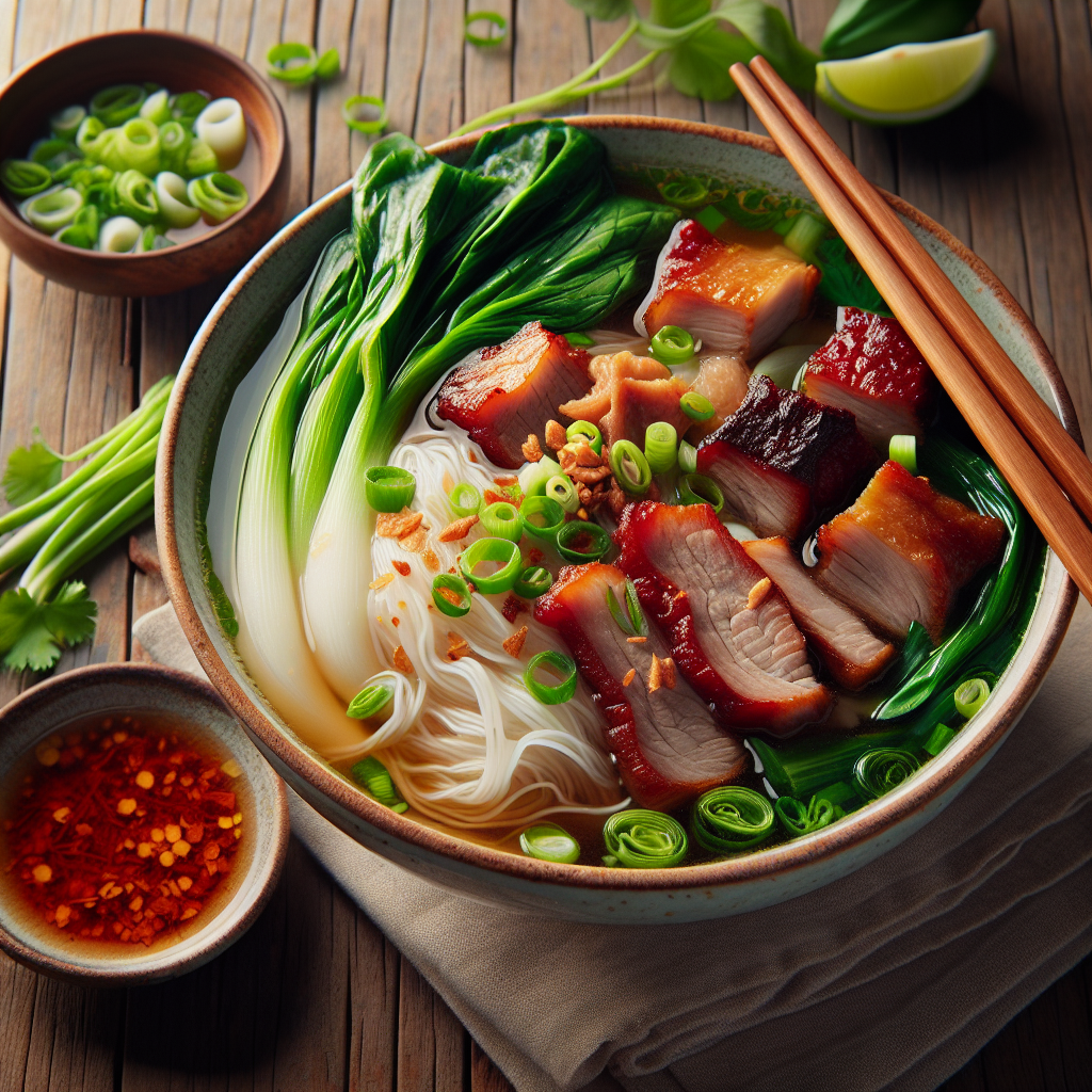 Nationalgericht Vietnam: #Mi Hoanh Thanh# (Rezept)