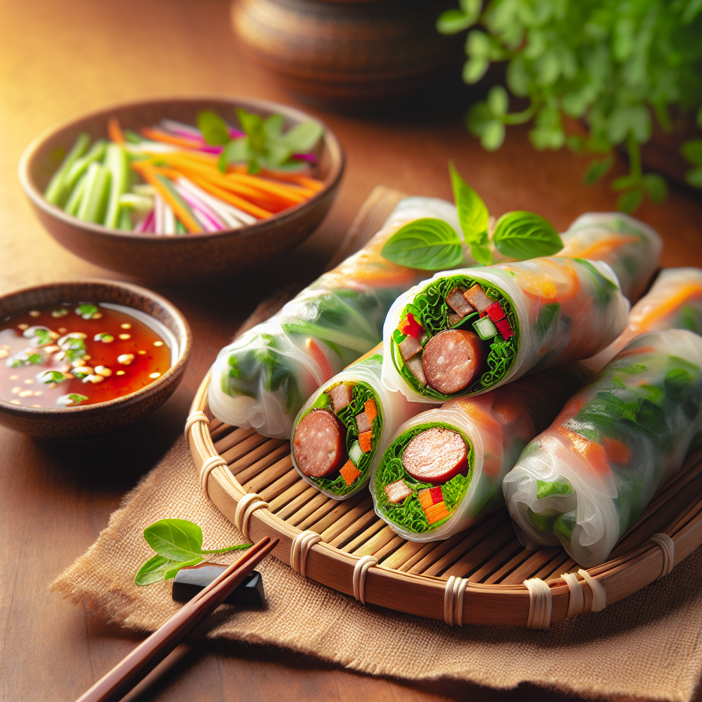 Nationalgericht Vietnam: #Nem Nuong Cuon# (Rezept)