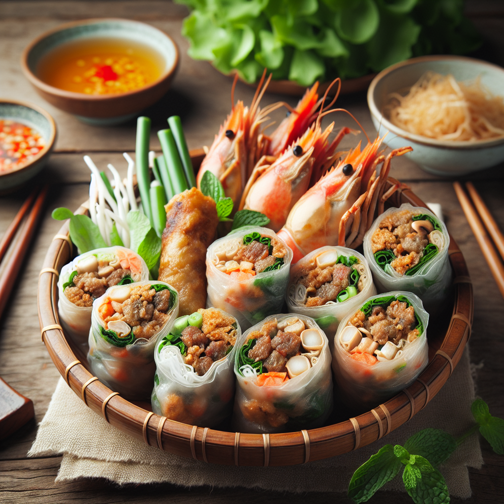 Nationalgericht Vietnam: #Nem Ran# (Rezept)
