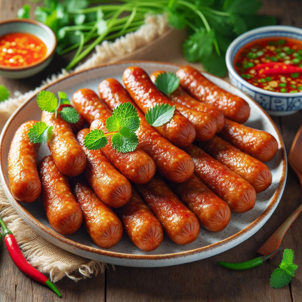 Nationalgericht Vietnam: #Xuc Xich Chien# (Rezept)