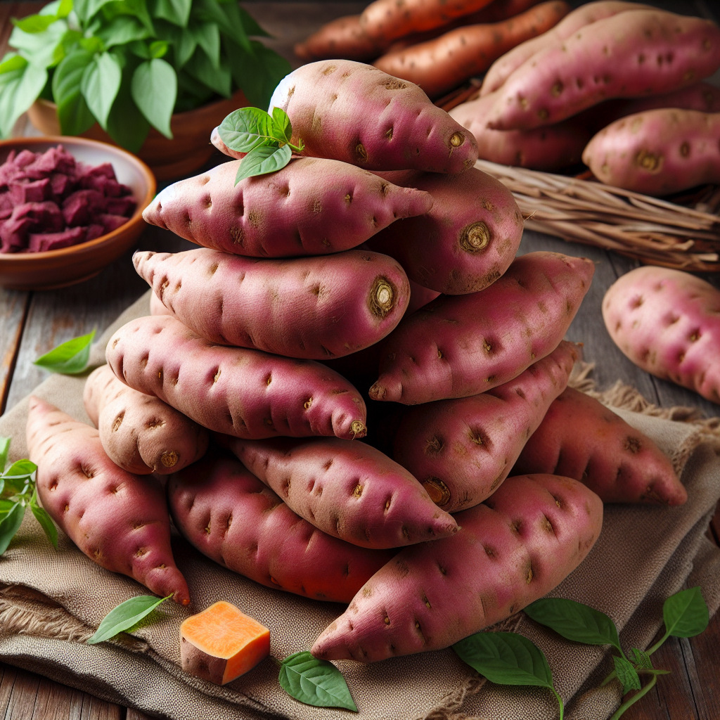 Nationalgericht Zentralafrikanische Republik: Pilé de patate douce (Rezept)