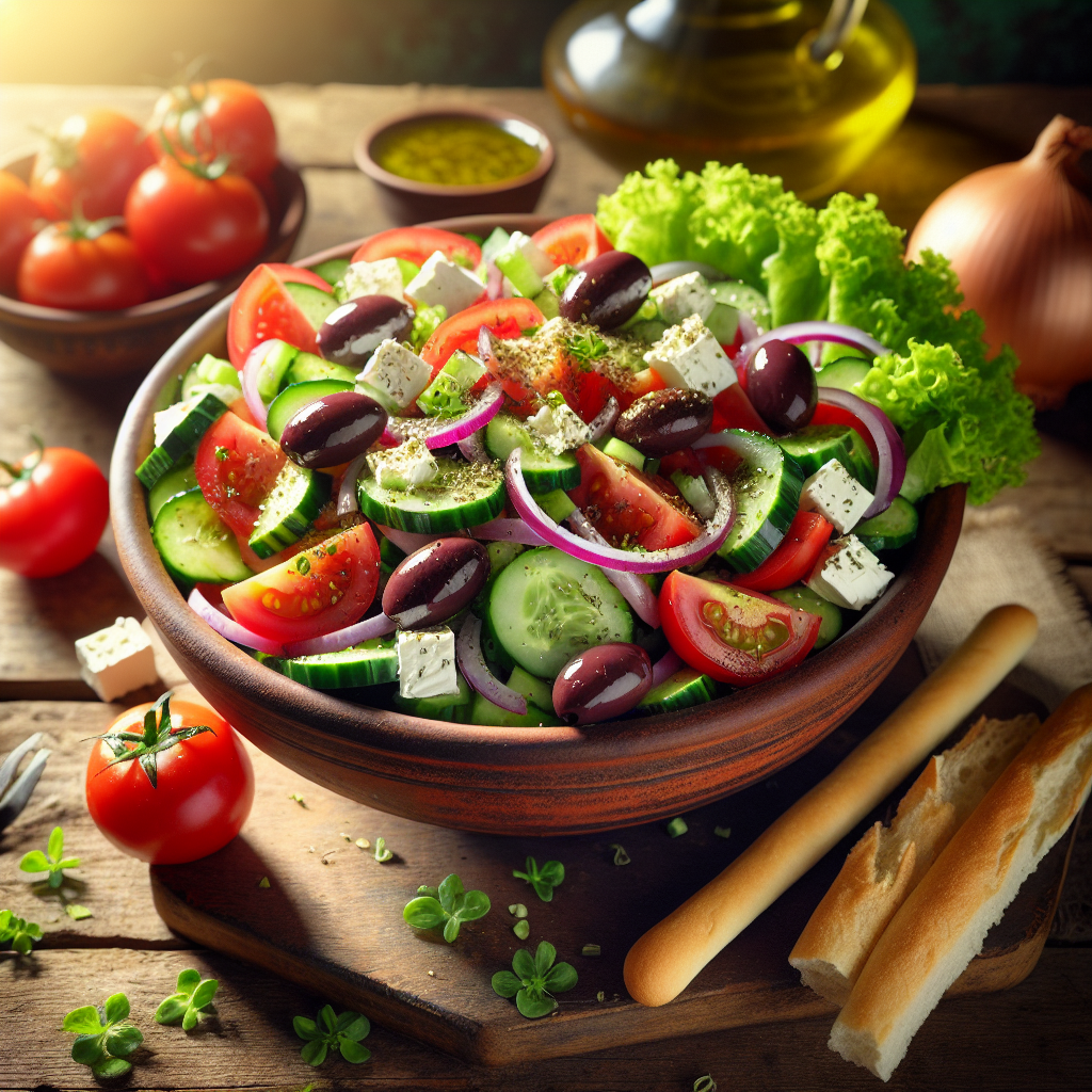 Nationalgericht Zypern: #Village Salad# (Rezept)