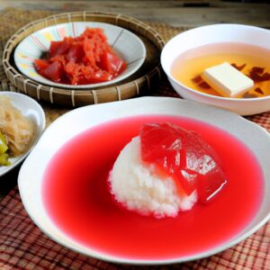 Nationalgericht Vietnam: ﻿﻿﻿﻿Xôi gấc (Rezept)