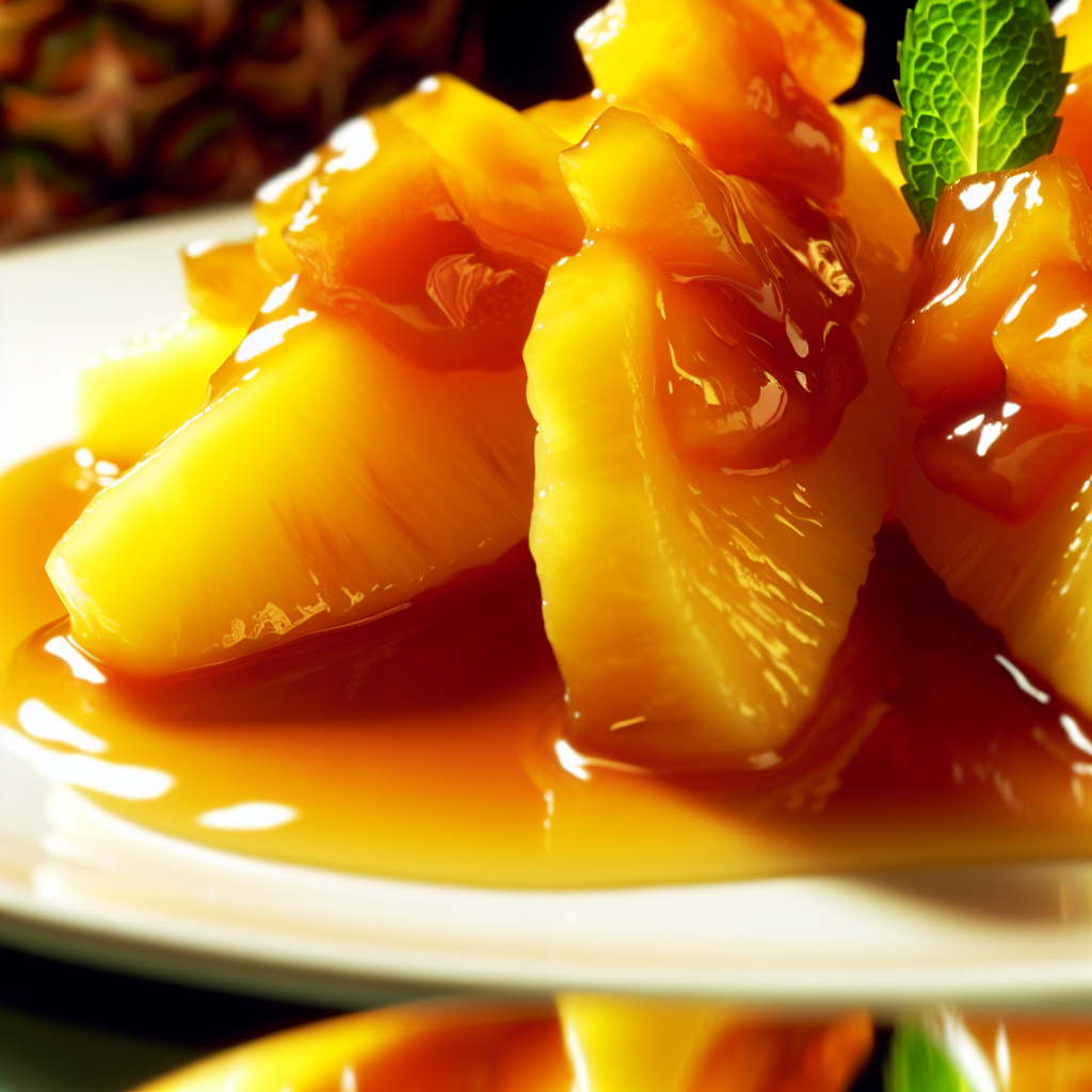 Nationalgericht Angola: Ananás Caramelizado (Rezept) Nationalgericht Angola: Ananás Caramelizado (Rezept)