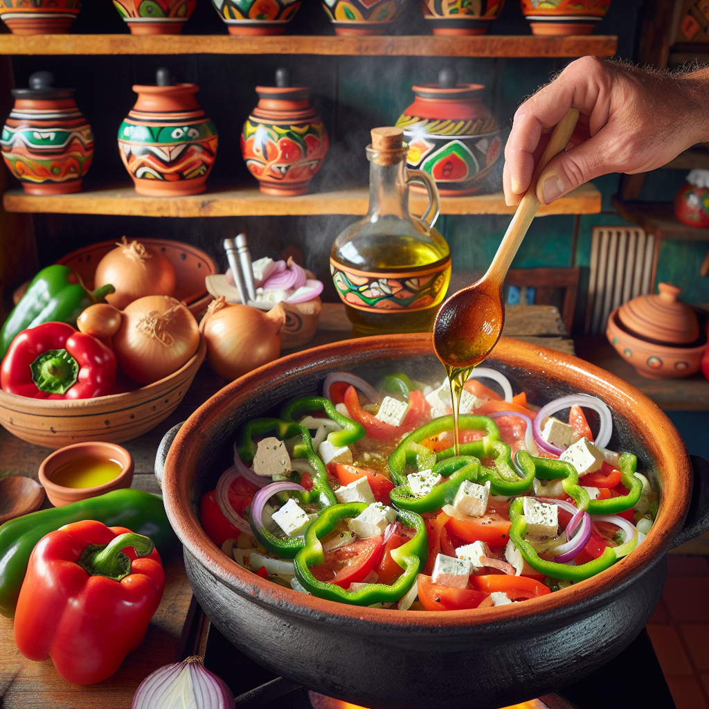 Nationalgericht Albanien: Fërgesë me Djathë (Rezept)