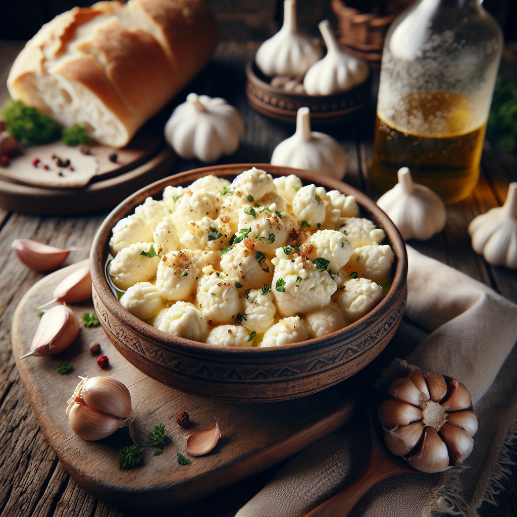 Nationalgericht Albanien: Gjizë me hudhër (Rezept)