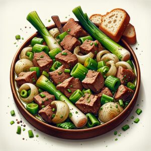 Nationalgericht Albanien: #Mish Viçi me Presh# (Rezept)