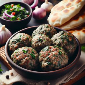 Nationalgericht Albanien: #Qofte korçe# (Rezept)