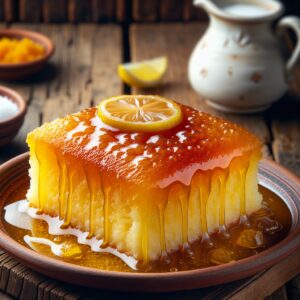 Nationalgericht Albanien: #Revani me Sherbet# (Rezept)