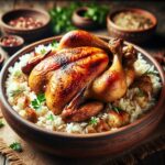 Nationalgericht Albanien: #Supë pule me oriz# (Rezept)
