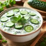 Nationalgericht Albanien: #Tarator me kos dhe kastravec# (Rezept)