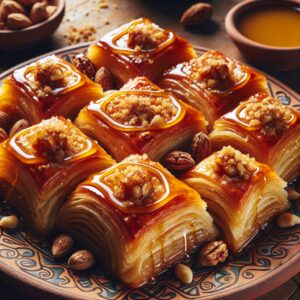 Nationalgericht Algerien: #Baklawa Algérienne# (Rezept)