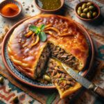 Nationalgericht Algerien: #Mhajeb bel Viande# (Rezept)