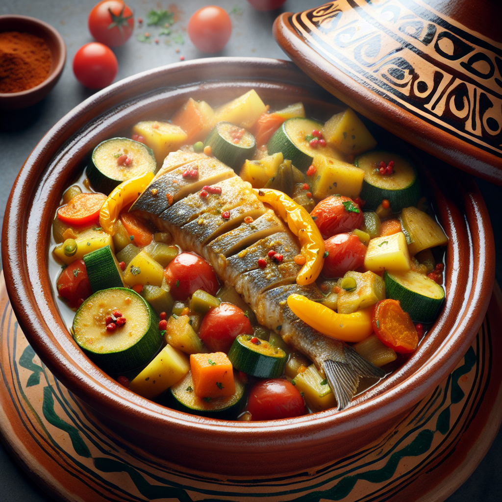 Nationalgericht Algerien: Tajine Hout (Rezept)