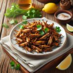 Nationalgericht Angola: #Gafanhotos Fritos# (Rezept)