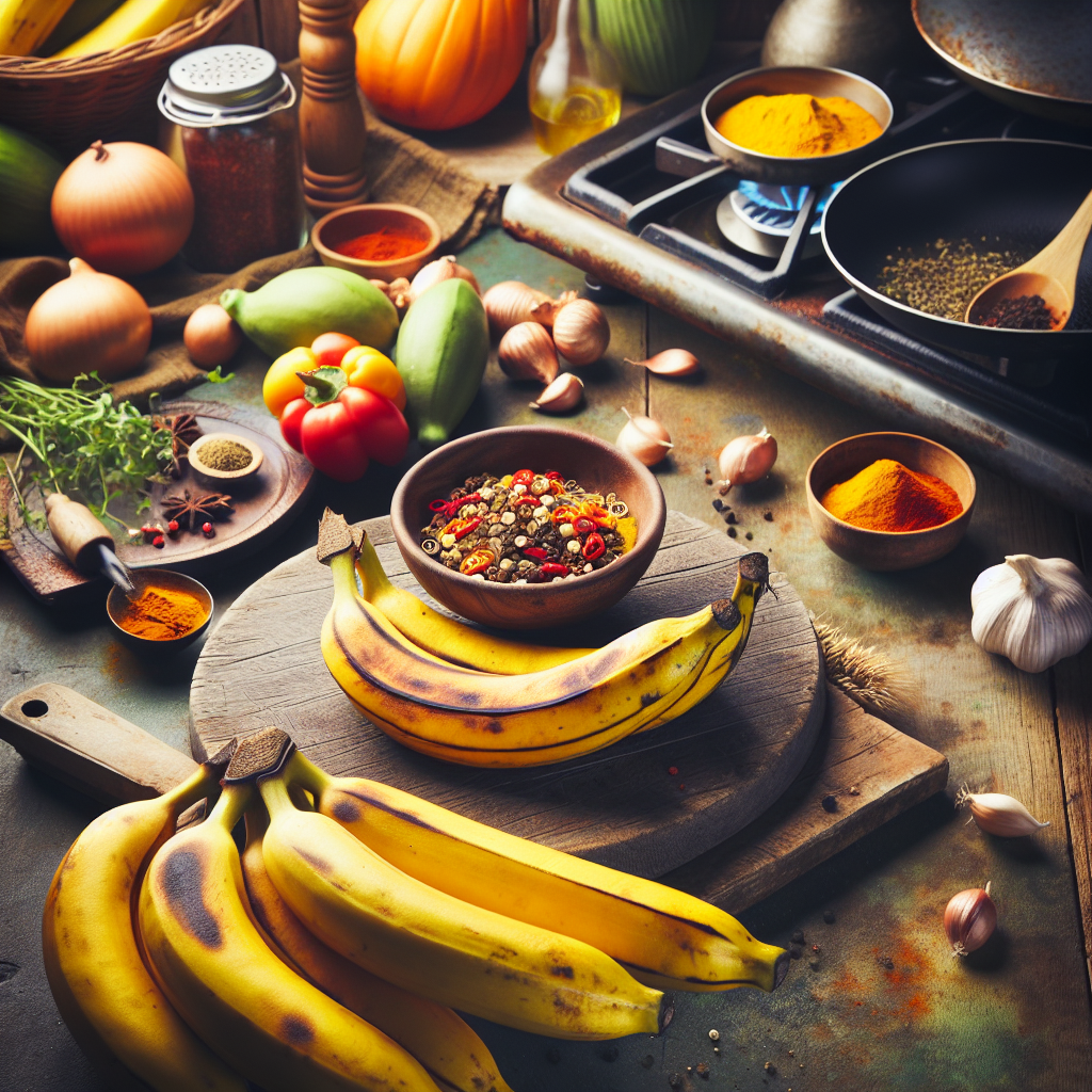 Nationalgericht Antigua und Barbuda: #Spiced Plantains# (Rezept)