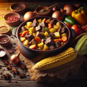 Nationalgericht Argentinien: #Carbonada Criolla# (Rezept)