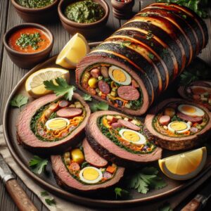 Nationalgericht Argentinien: #Matambre arrollado# (Rezept)