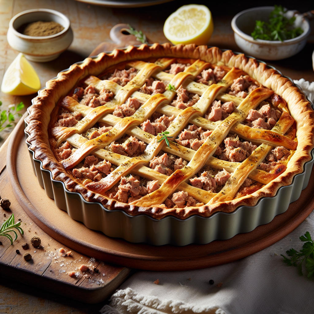 Nationalgericht Argentinien: #Tarta de atún# (Rezept)