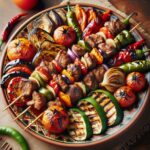 Nationalgericht Armenien: #Khorovadz mit Gemüse# (Rezept)