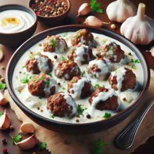 Nationalgericht Armenien: #Madzunov Kyufta# (Rezept)
