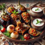 Nationalgericht Aserbaidschan: #Badimjan Dolmasi# (Rezept)