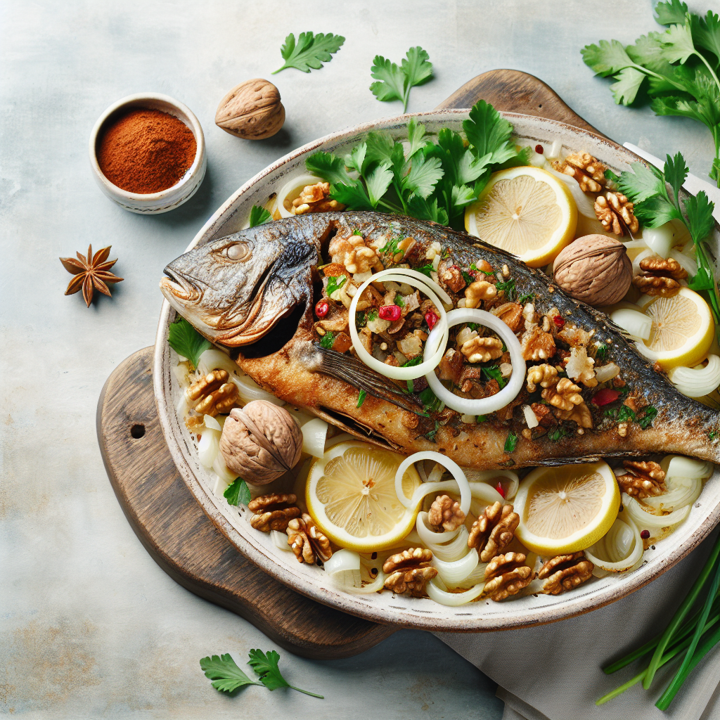 Nationalgericht Aserbaidschan: #Baliq Lavangi# (Rezept)