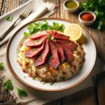 Nationalgericht Aserbaidschan: #Bastirma Plov# (Rezept)