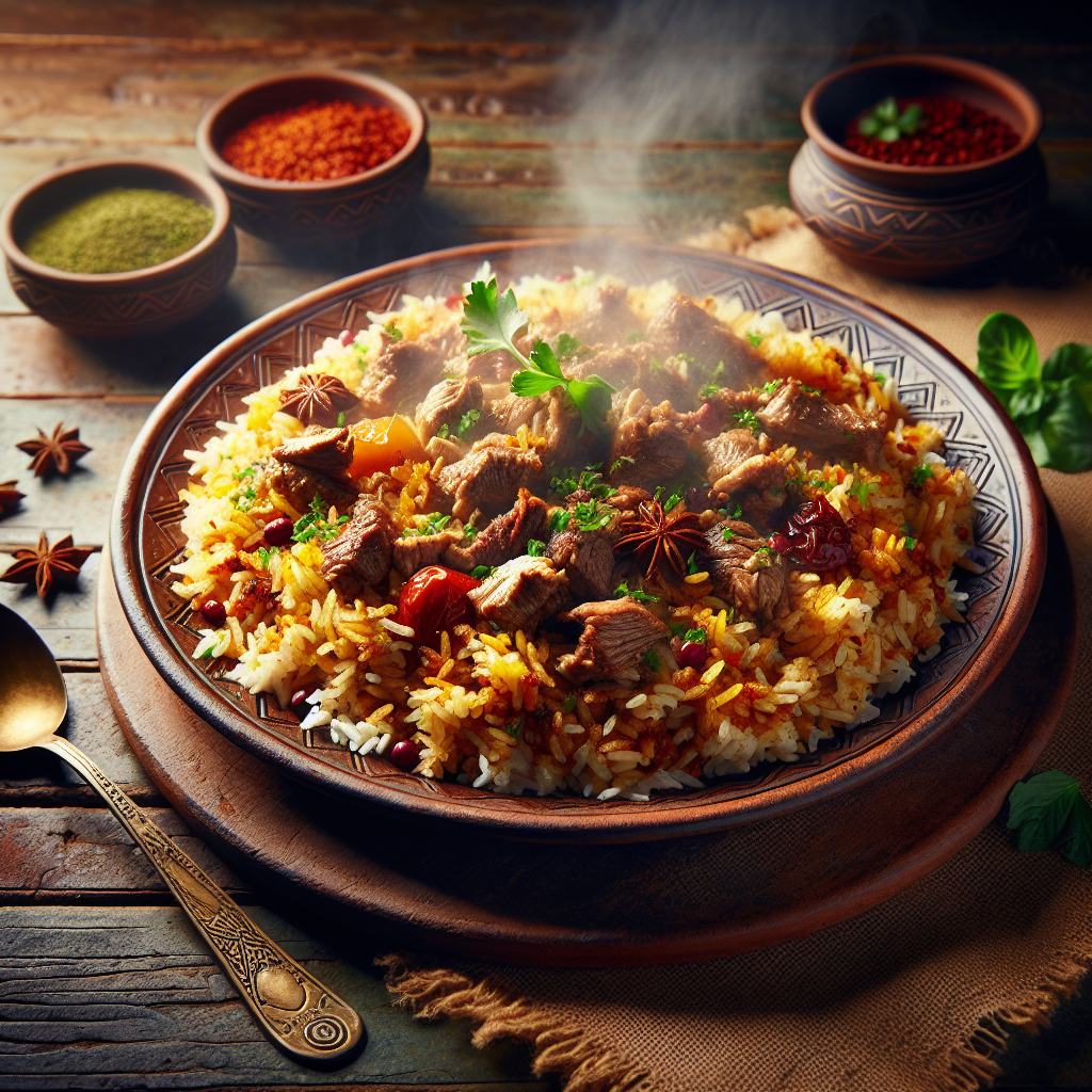 Nationalgericht Aserbaidschan: #Qazmaq Plov# (Rezept)