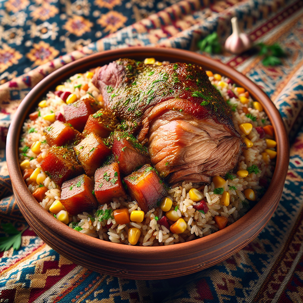 Nationalgericht Aserbaidschan: #Sumakh Pilaf# (Rezept)
