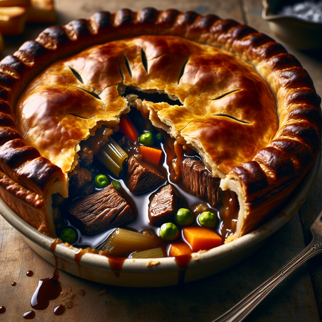 Nationalgericht Australien: #Beef and Ale Pie# (Rezept)
