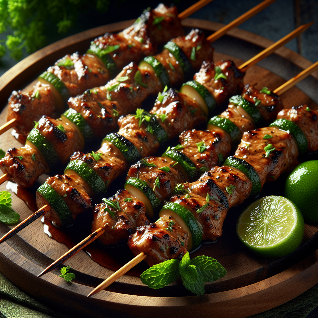 Nationalgericht Australien: Crocodile Skewers (Rezept)