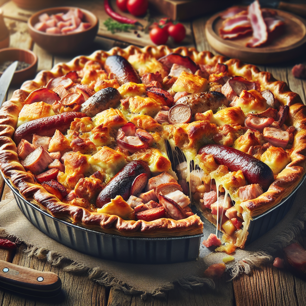 Nationalgericht Australien: Meat Lovers Pie (Rezept)