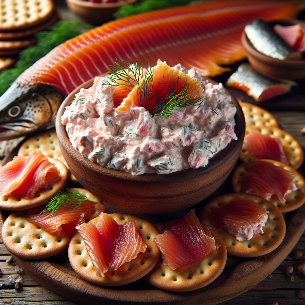 Nationalgericht Australien: #Smoked Trout Dip# (Rezept)