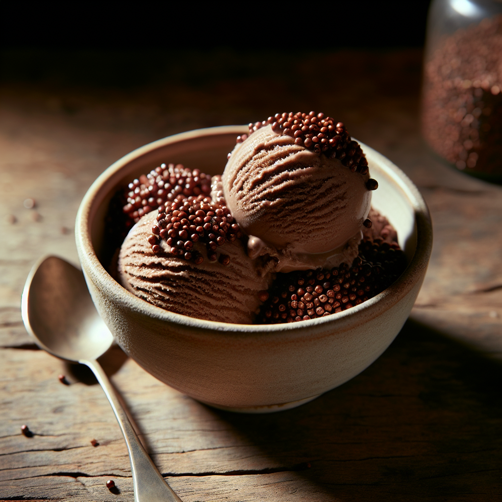 Nationalgericht Australien: #Wattleseed Ice Cream# (Rezept)