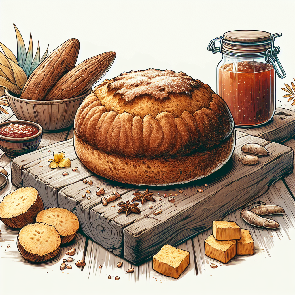 Nationalgericht Bahamas: #Bahamian Cassava Bread# (Rezept)