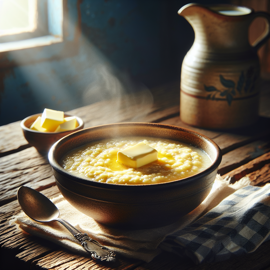 Nationalgericht Bahamas: #Cornmeal Porridge# (Rezept)