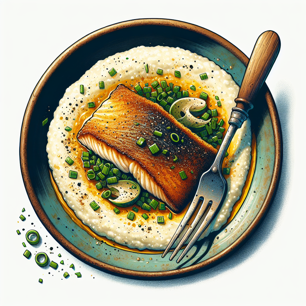 Nationalgericht Bahamas: Fish and Grits (Rezept)