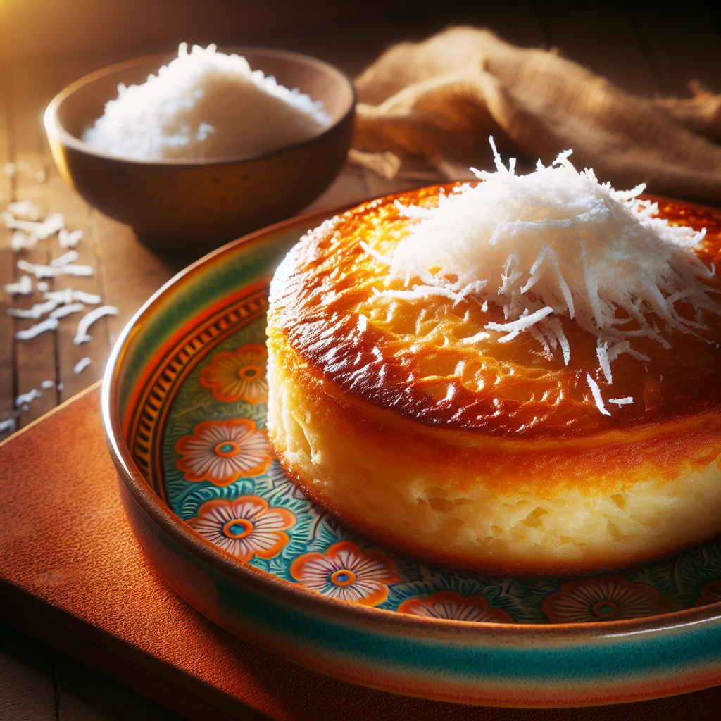 Nationalgericht Bahamas: #Johnny Cake with Coconut# (Rezept)