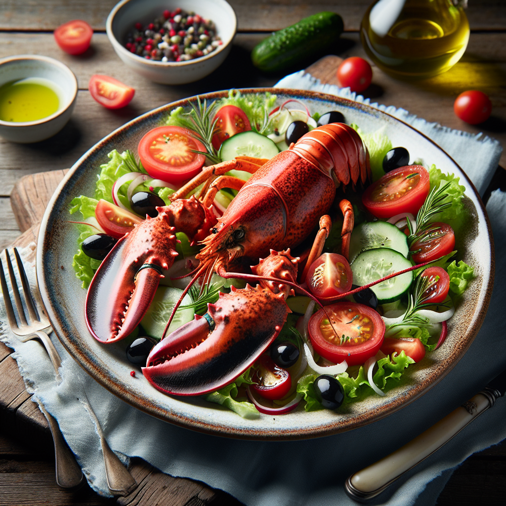Nationalgericht Bahamas: Rock Lobster Salad (Rezept)