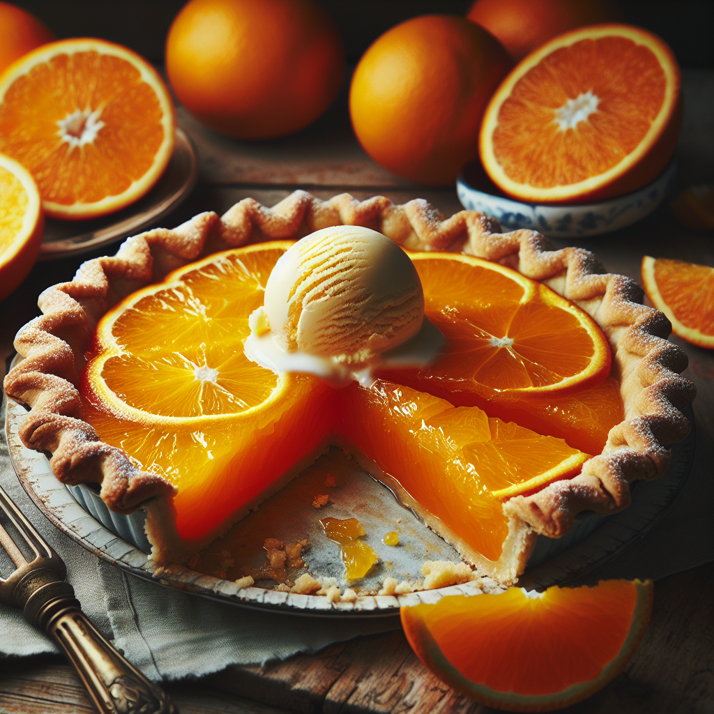 Nationalgericht Bahamas: #Sour Orange Pie# (Rezept)