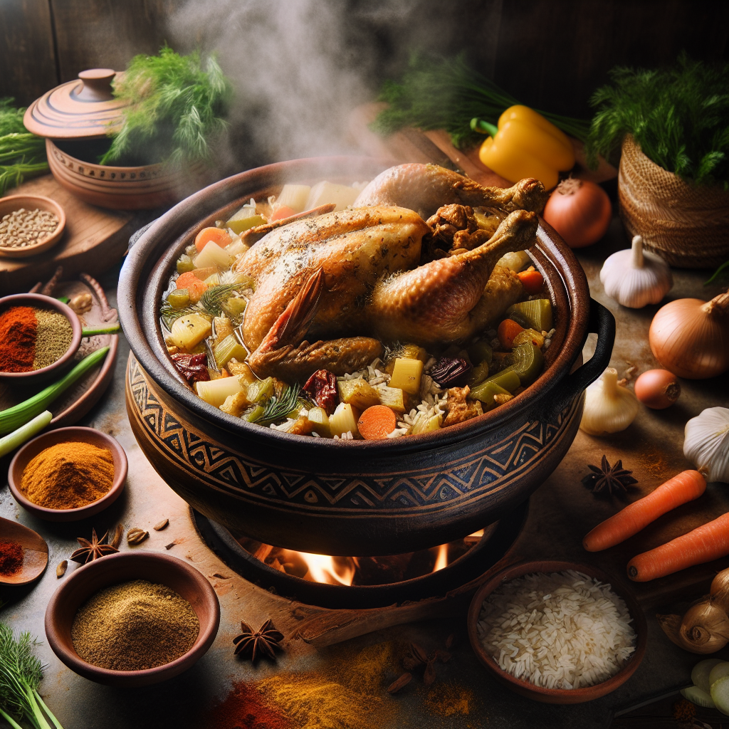 Nationalgericht Bahrain: Madrouba Dijaj (Rezept)